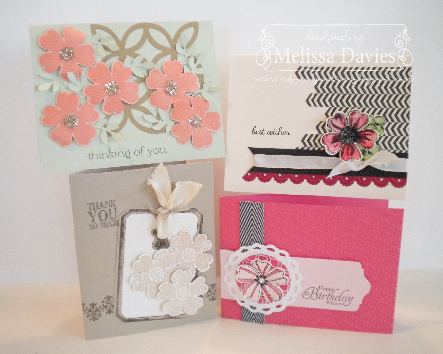 RubberFUNatics Flower Shop Card Class