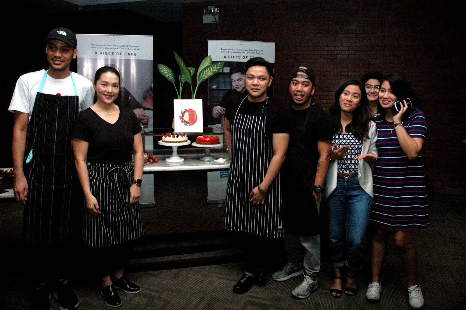 DUDE FOR FOOD A Piece of Cake Chefs Aileen Anastacio and Miko Aspiras
