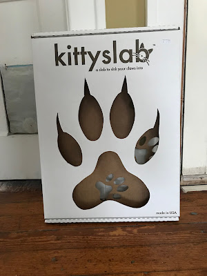 The box was too big to hide under my coat, so The Hubby didn't see...