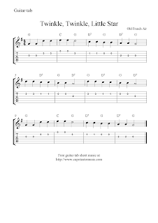Easy Sheet Music For Beginners: Twinkle, Twinkle, Little Star, free ...
