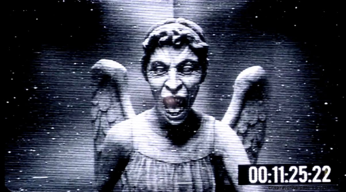 Prank   Weeping Angel Desktop Wallpaper