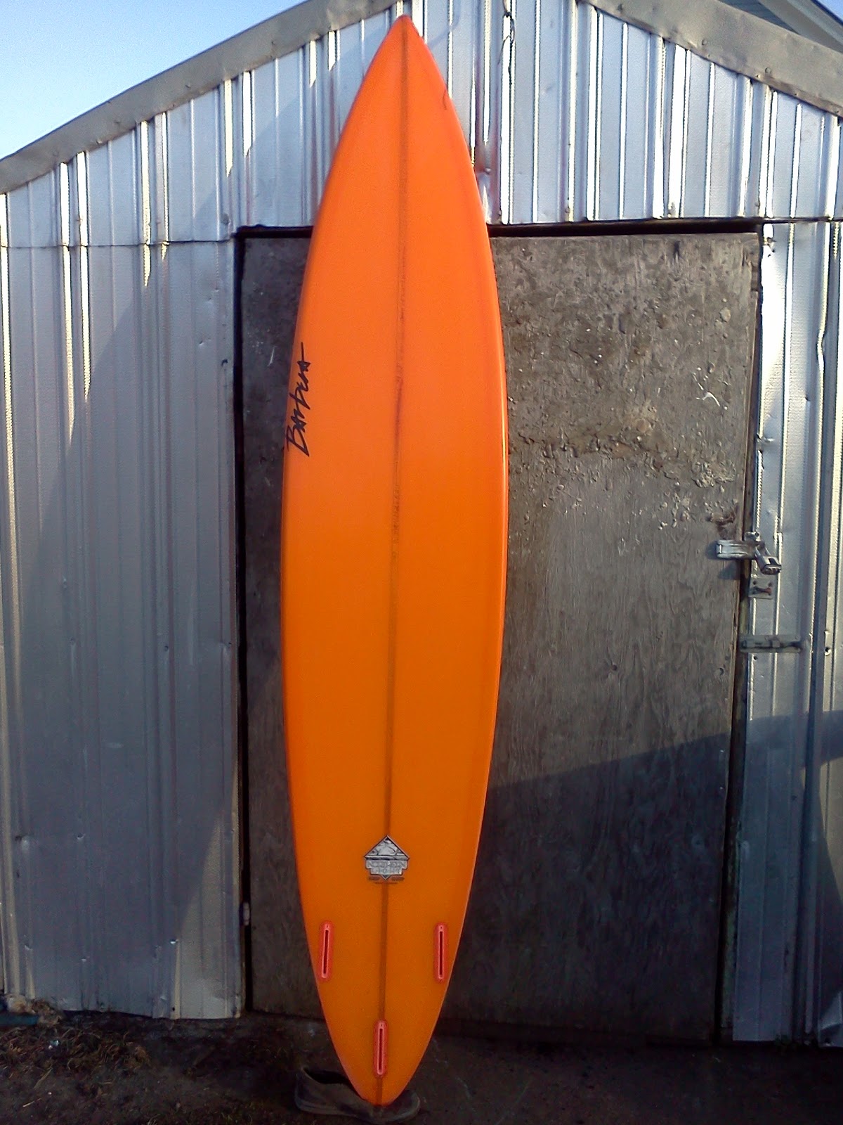 4(Hu)x(Hu) Ed Barbera gun surfboard