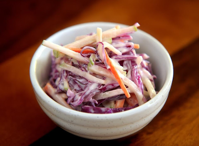 coleslaw with sunflower seeds
