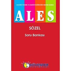 Güvender ALES Sözel Soru Bankası Güvender ALES Sözel Soru Bankası
