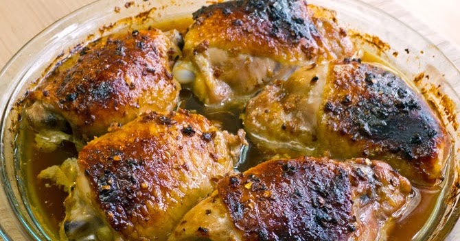 Cooking Weekends: Honey Garlic Chicken Thighs