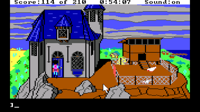 Screenshot from King's Quest III