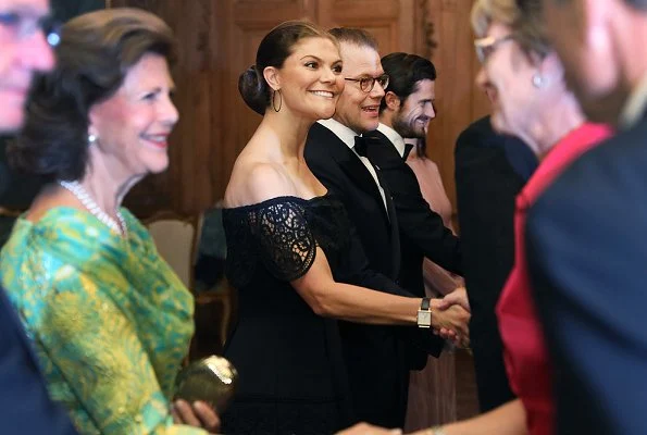 Crown Princess Victoria wore By Malina Othelia Dress, Princess Sofia wore Stylein Ixoy Dress. Queen Silvia