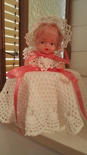 Las manualidades de Carmen Hinojosa: Muñeca para tapar el papel higiénico