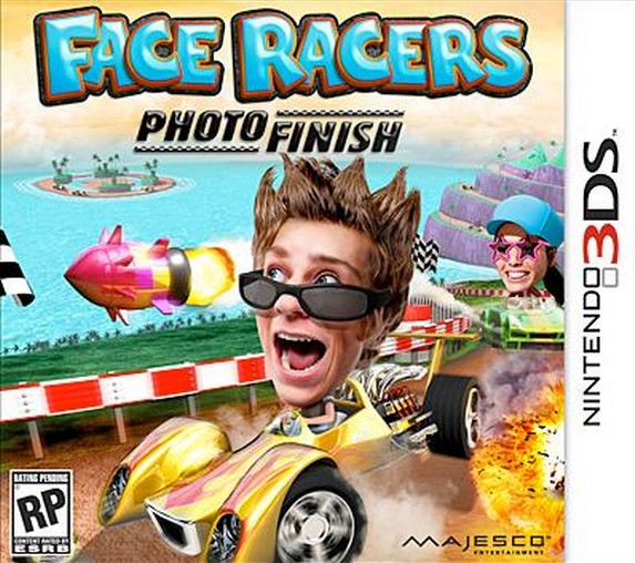 Ma 3DS Face Racers Photo Finish, la Guerre des Têtes prend le volant