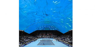 Kembali Bikin Sensasi, Dubai Bersiap Bangun Lapangan Tenis Bawah Air!