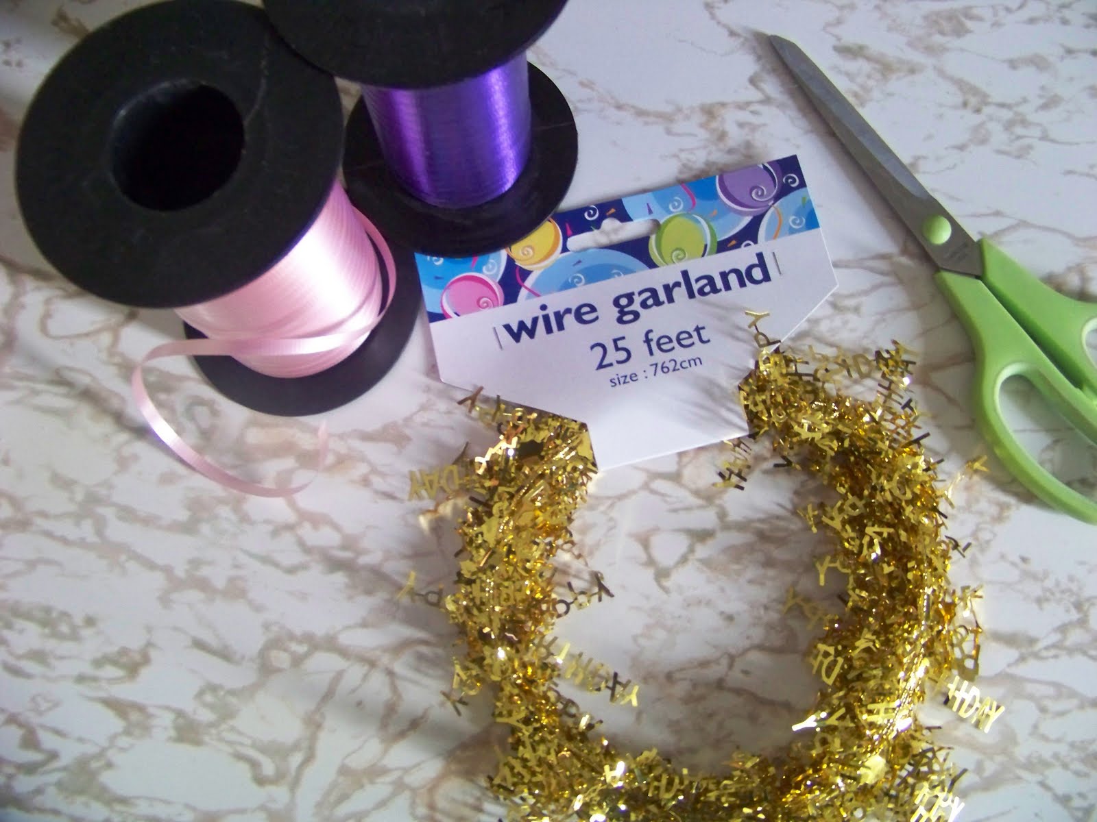 DIY Party Mom Fairy Princess Ribbon Crowns