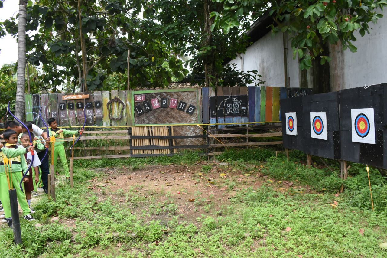 Objek Wisata Embung Tirta Kesuma Purbolinggo Lampung Timur