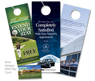 Custom Packaging Product Boxes Door Hangers From Vistaprint Are