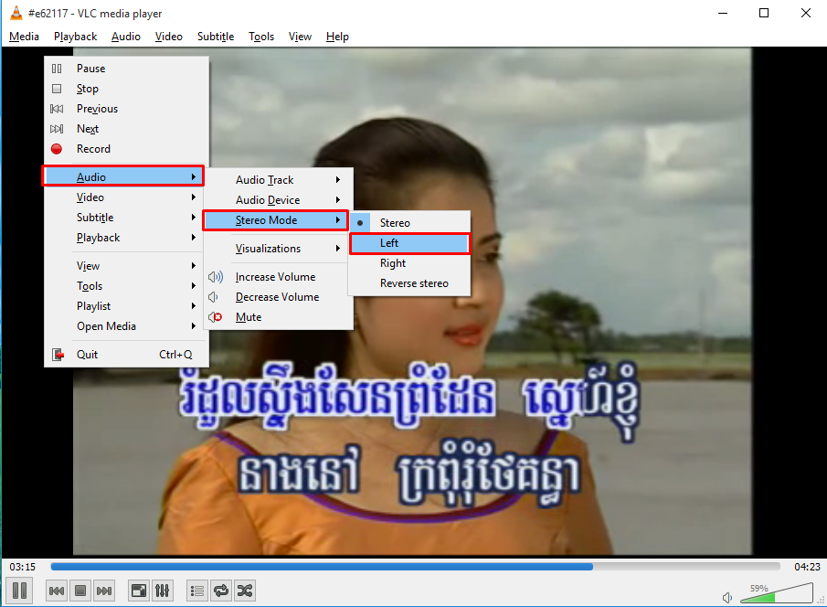 How To Sing Karaoke on Computer With VLC Player Khmer Information