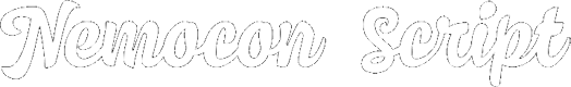 Nemocon Script Font Nemocon Script Font
