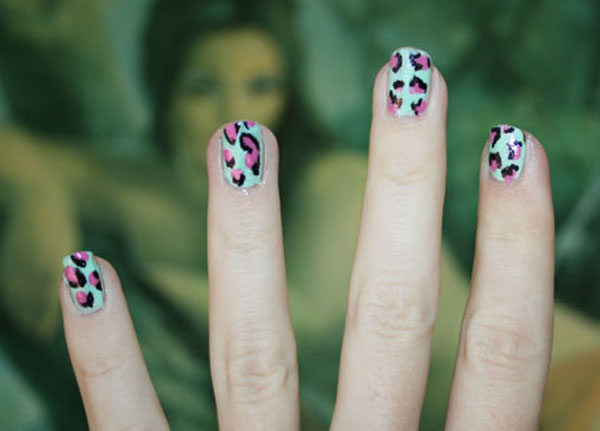 Leopard print nail art | BEAUTY DIY | Now thats Peachy