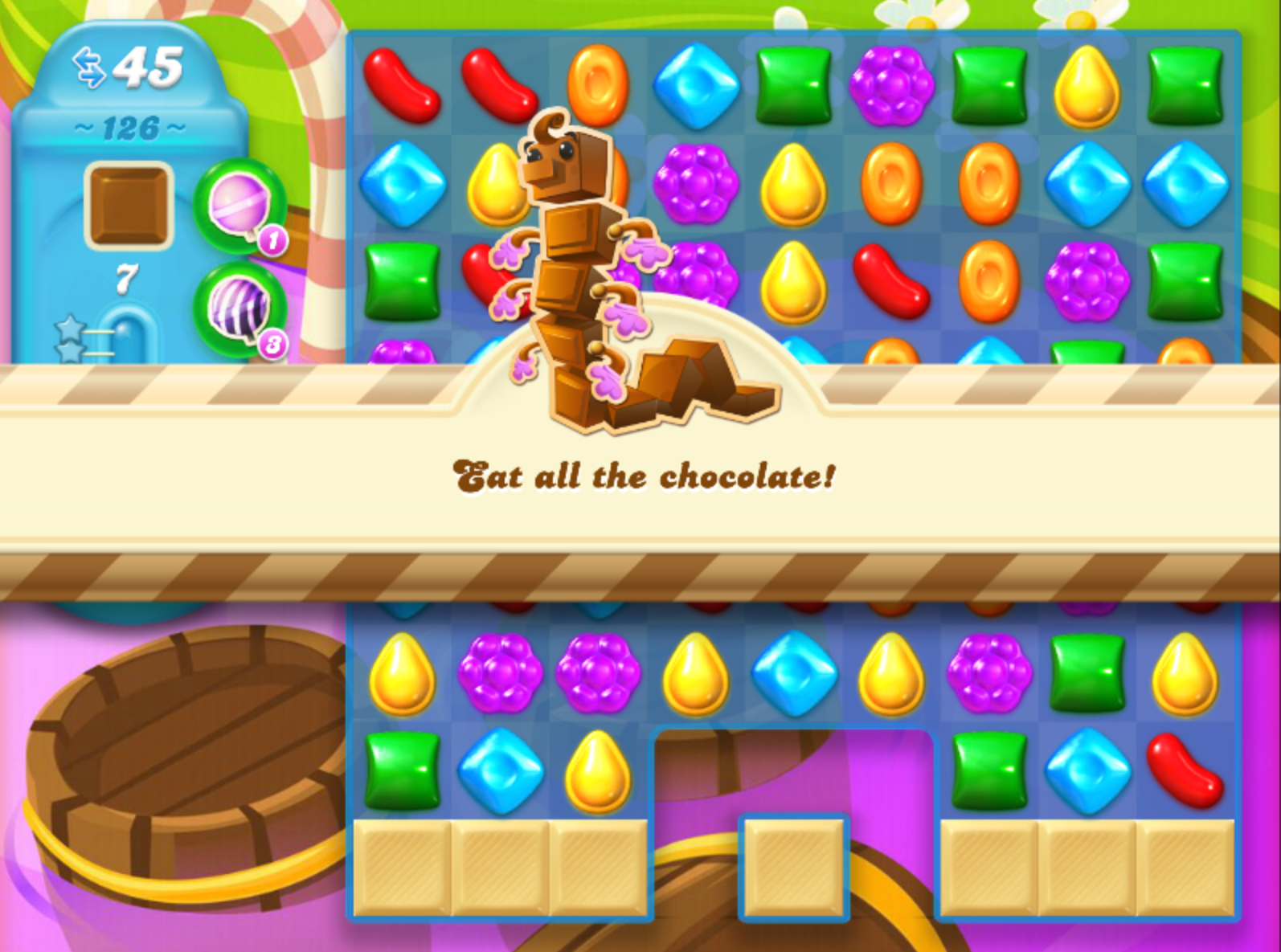 Wildscapes match 3 stone. Как пройти 126 уровень в игре. Игра brain test 129 уровень. Головоломка 126 уровень игра. Инди кот 2885.