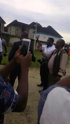 1 Photos: Ibe Kachikwu visits site of Maritime University in Delta state