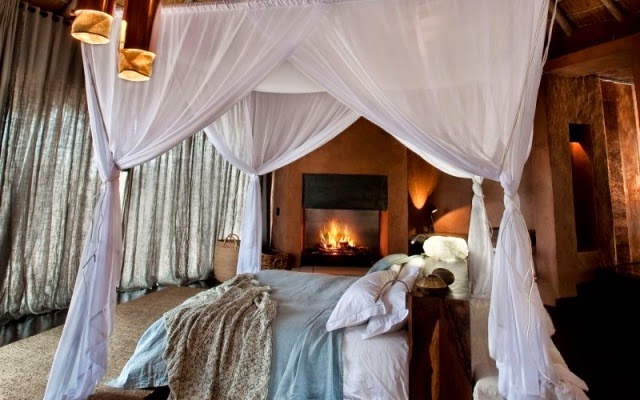 Dormitorio con chimenea - Ideas para decorar dormitorios