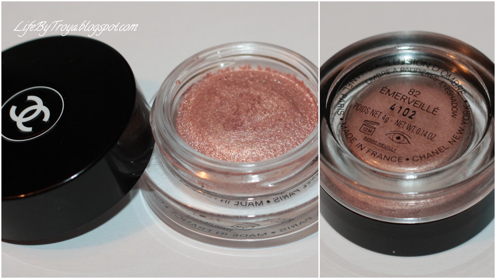 Review:: Chanel Illusion d'Ombre Long-Wear Luminous Eyeshadow Emervеille 82  - Troya's Land