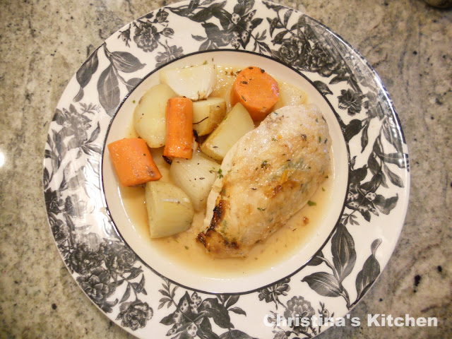 香草烤雞(點擊圖變大 Click to enlarge)  香草烤雞雞圖片