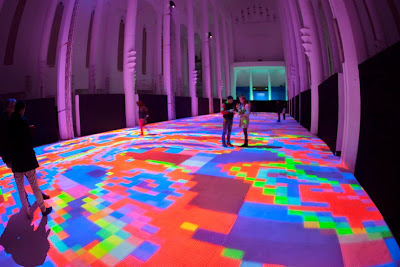 Résultat de recherche d'images pour "miguel chevalier tapis magiques"