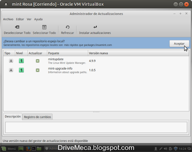 DriveMeca instalando Linux Mint 17.3 Rosa paso a paso DriveMeca instalando Linux Mint 17.3 Rosa paso a paso