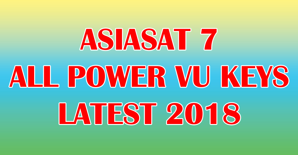 Asiasat 7 All Power Vu Keys Satellite Dish Help & Support