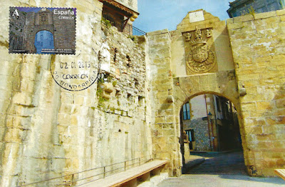 Puerta de Santa María en Fuenterrabia, Hondarribia