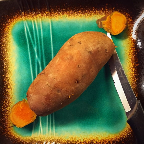 Dishfunctional Designs How To Easily Peel Boiled Sweet Potatoes