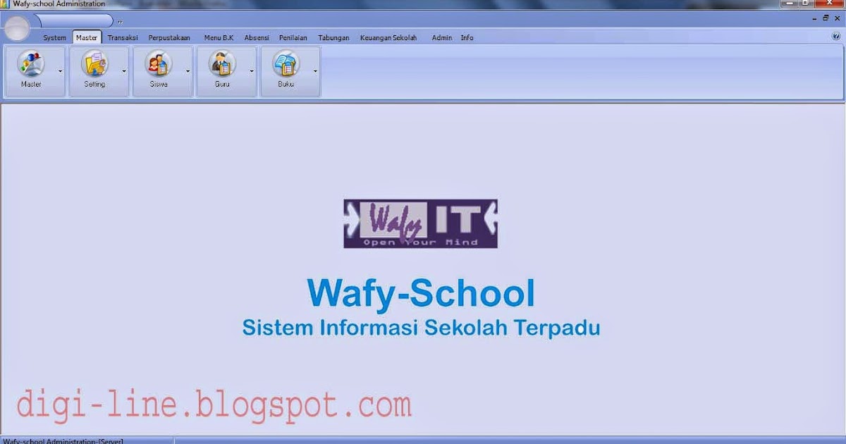 Wafy School 2014 (Software Sistem Informasi Sekolah 