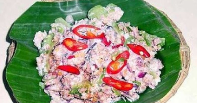 Sumandak. Sino. Kadazan: Sabah Traditional Recipe: Hinava (Raw Fish Salad)