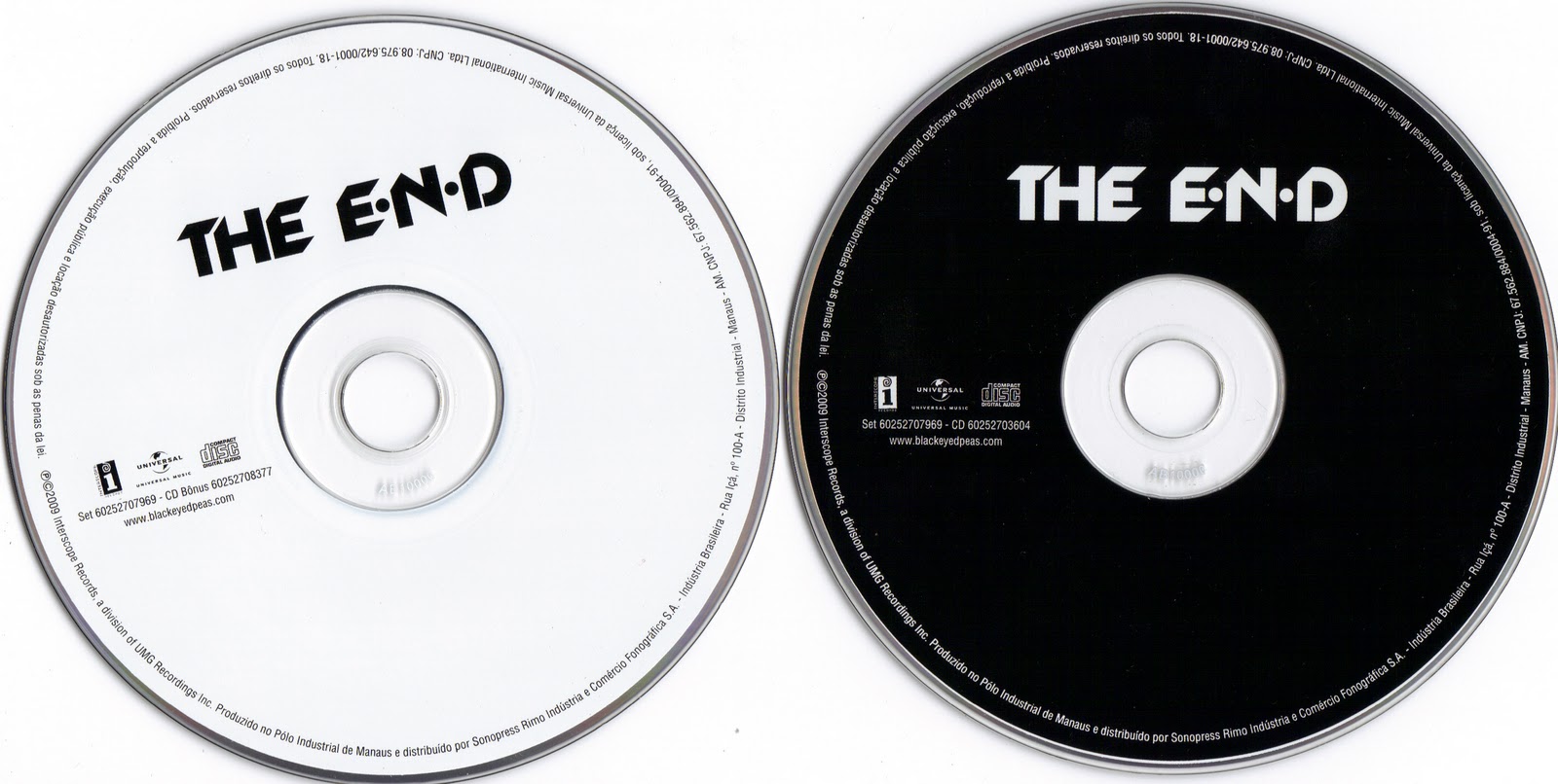 Encarte The Black Eyed Peas The E.N.D. (Deluxe Edition) Encartes Pop