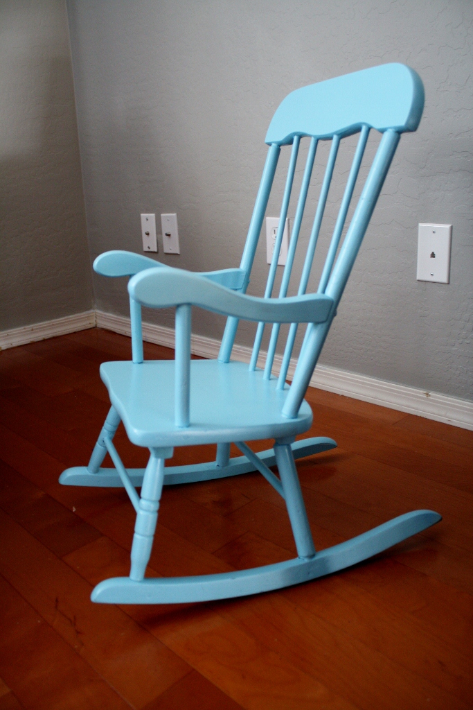 Five Little Guys Rocking Chair Makeover