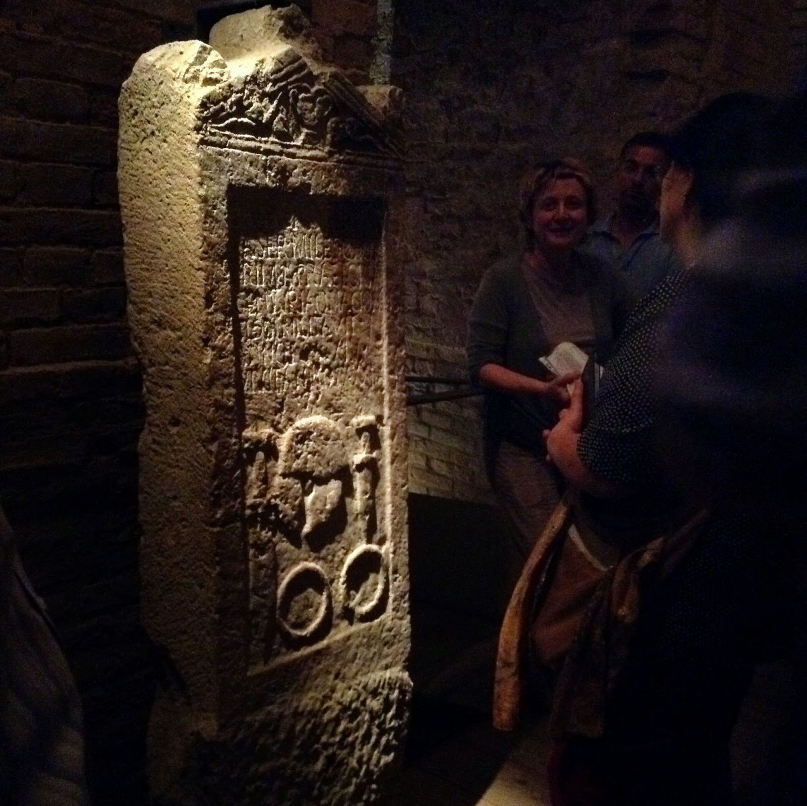 Museo Archeologico di Siena: stele di un soldato della prima metà del I sec. a. C.