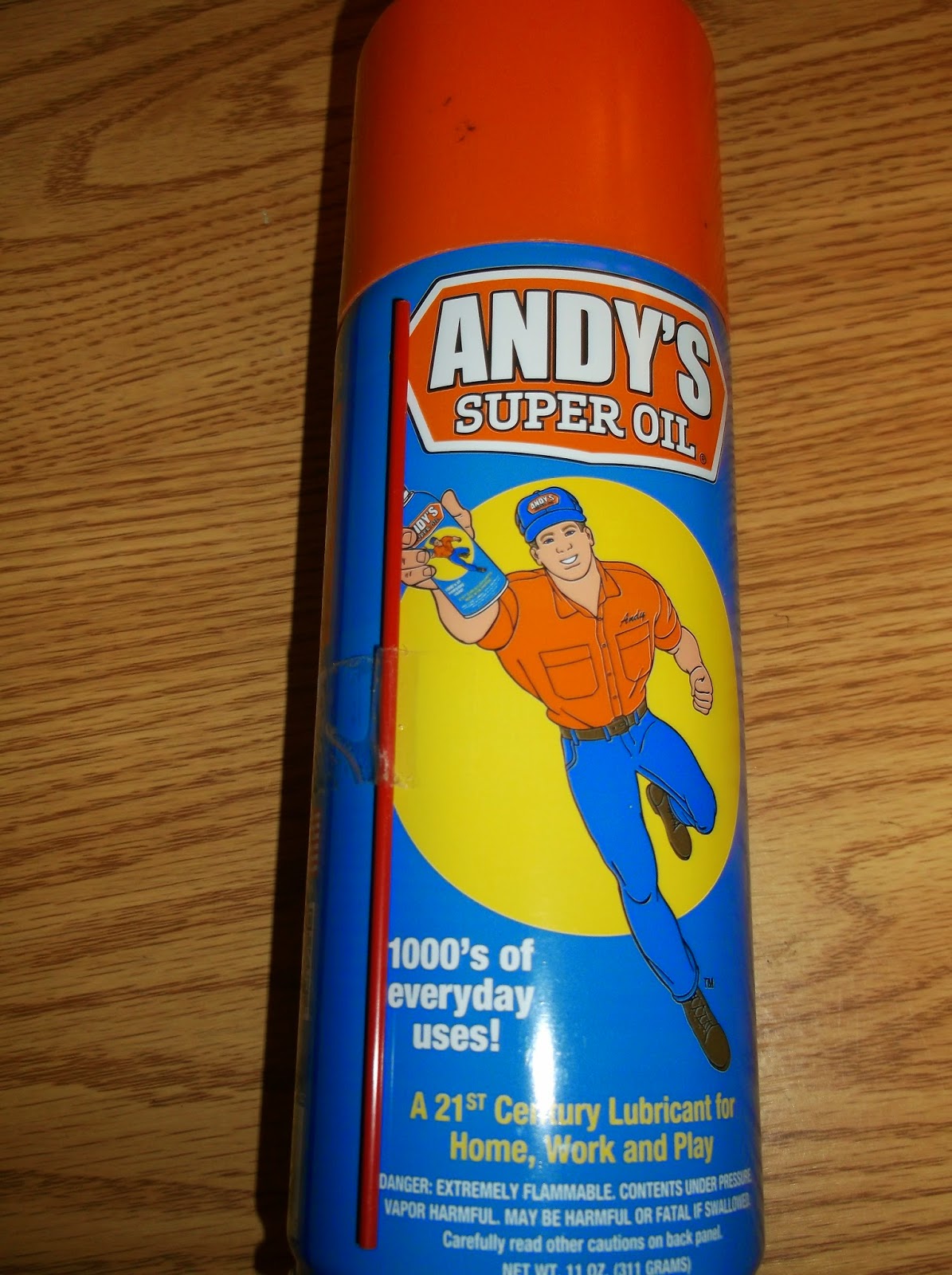 Missys Product Reviews : Andy's Super Oil No More Squeaky Door