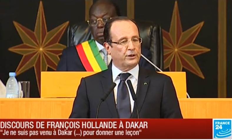 Discours de Dakar La fin de la Françafrique, le fromage «hollandais»