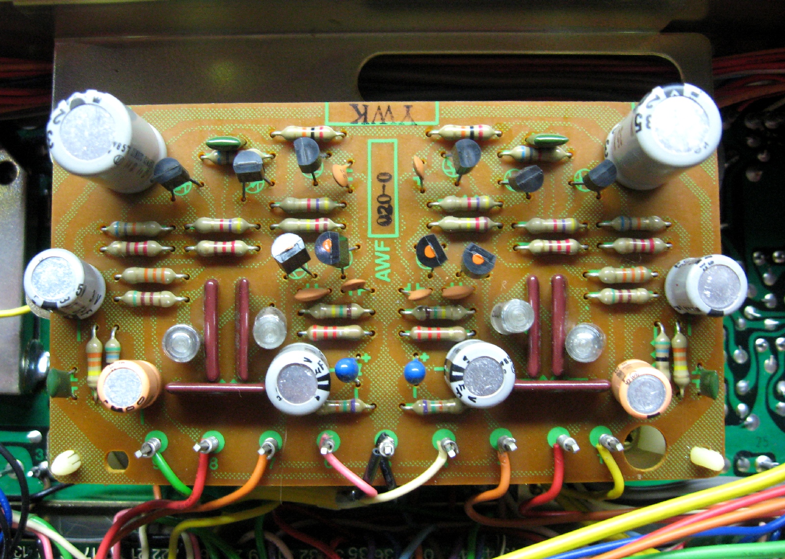 Matt's Vintage Audio Repair Pioneer SX1050 recap and service