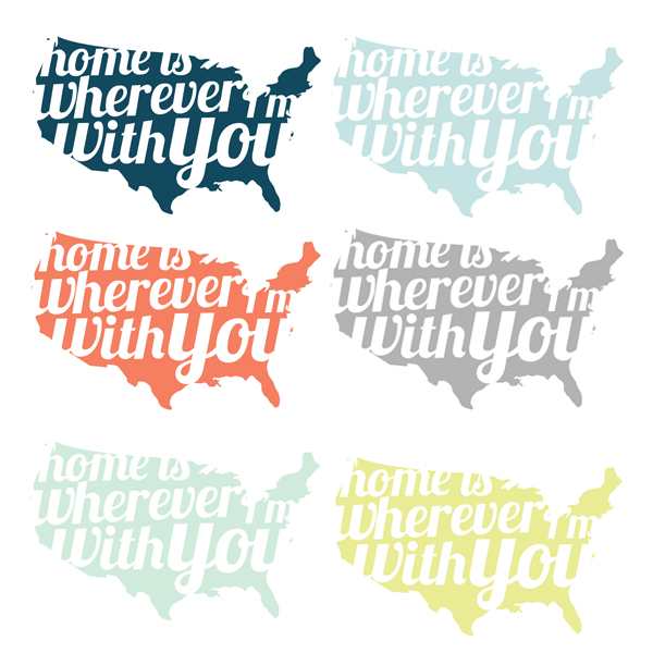 home is wherever i'm with you free printable