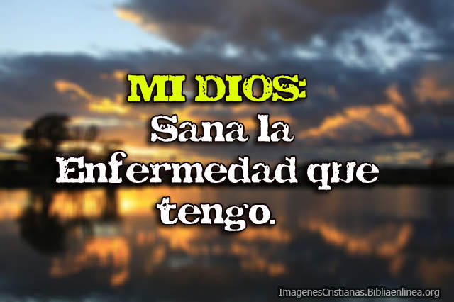 que tengo una enfermedad