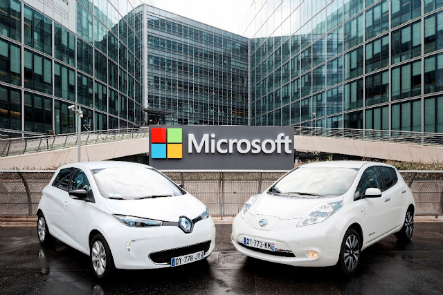 Renault-Nissan Partners With Microsoft To Develop Future Technologies