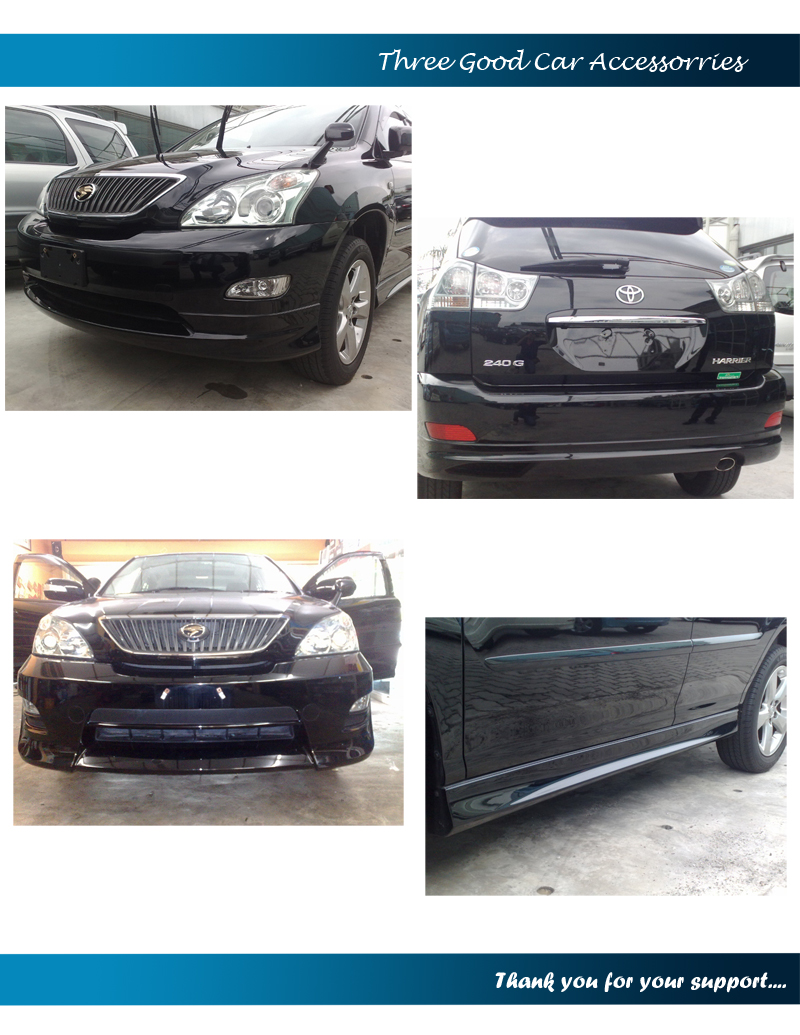 Three Good Car Accessories ToyotaHarrier Body Kit