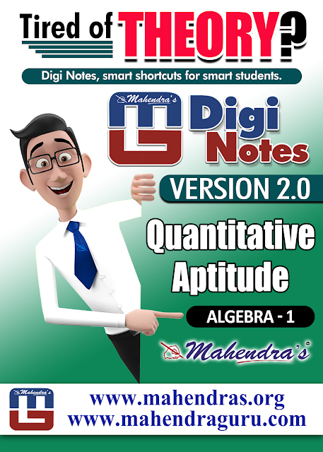DIGI NOTES - 2.0 | ALGEBRA | 27.05.2017 DIGI NOTES - 2.0 | ALGEBRA | 27.05.2017