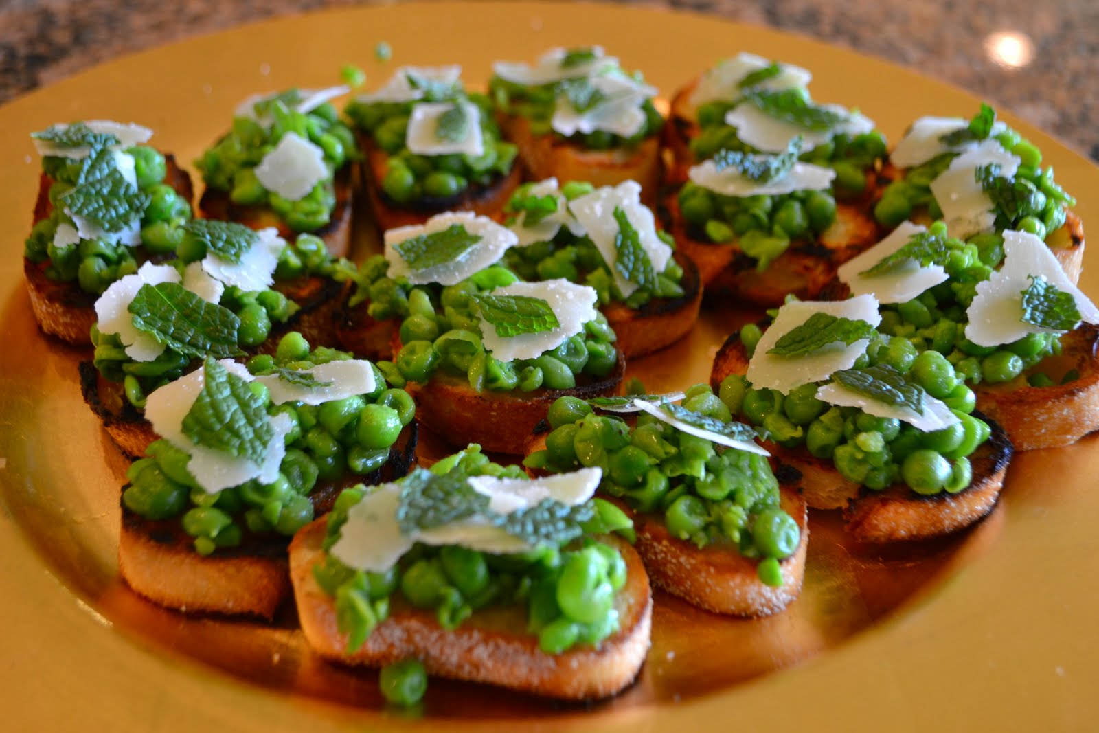 The Sizzling Spoon Crostini Appetizers