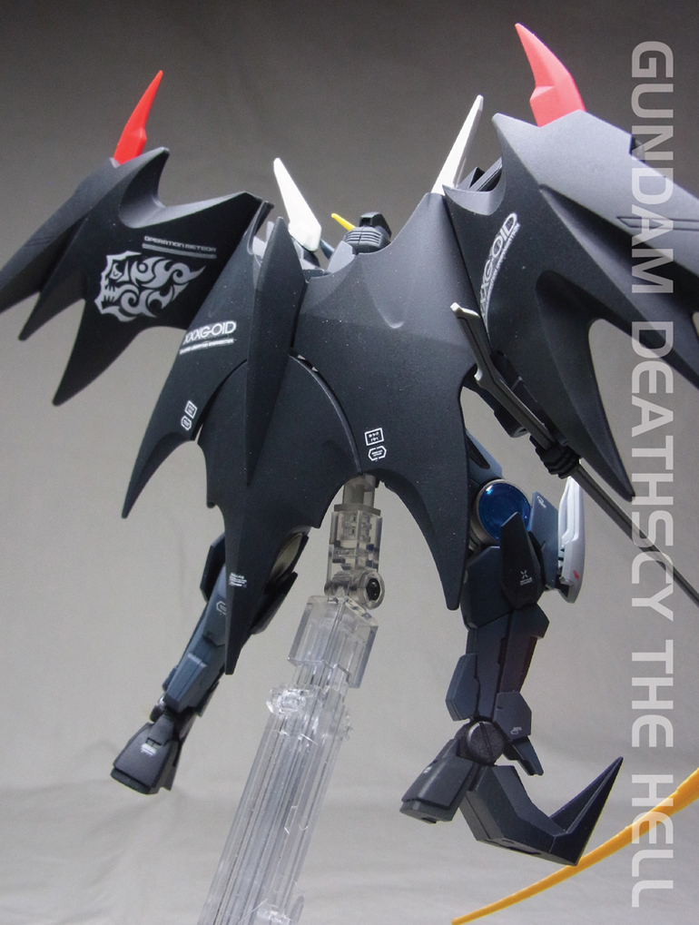Custom Build: HGBF 1/144 Transient Gundam Glacier "Gundam Deathscythe Hell Custom EW"