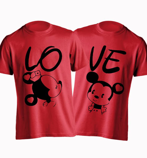 Valentines Day T Shirts / Valentine Special Couple T-Shirt SW3065 ...