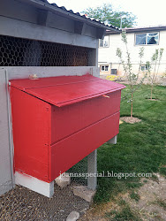 box fan in chicken coop 2