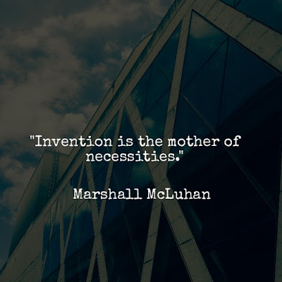 馬素 麥克魯漢名言 Invention Is The Mother Of Necessities Marshall Mcluhan 想像力plus 痞客邦