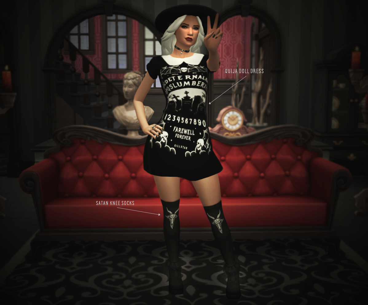 Sims 4 Goth Clothing