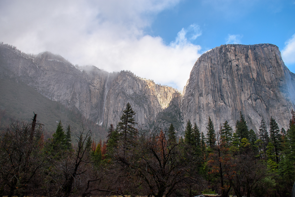 typical el capitan in the winter el capitan wallpaper image yosemite national park in the winter